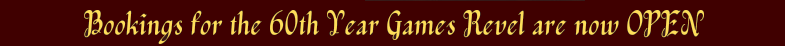 A burgundy toned banner sannouncing 
