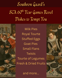 The Instagram post promoting the dance list for Southron Gaard's SCA 60th Year Games Revel